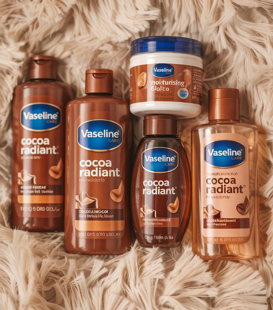 Vaseline Cocoa Radiant Body Lotion Collection for Glowing Skin