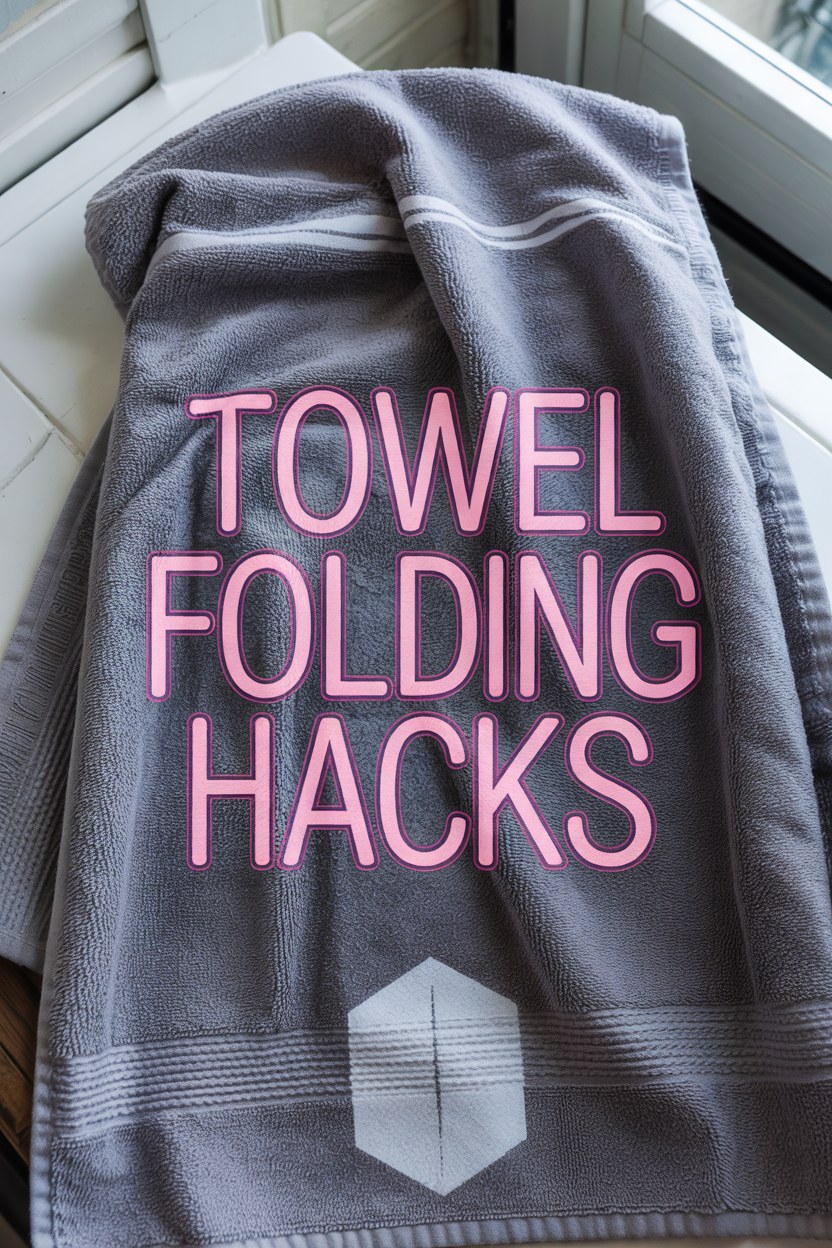 Monogrammed Bath Towels: Personalized Bathroom Decor Ideas