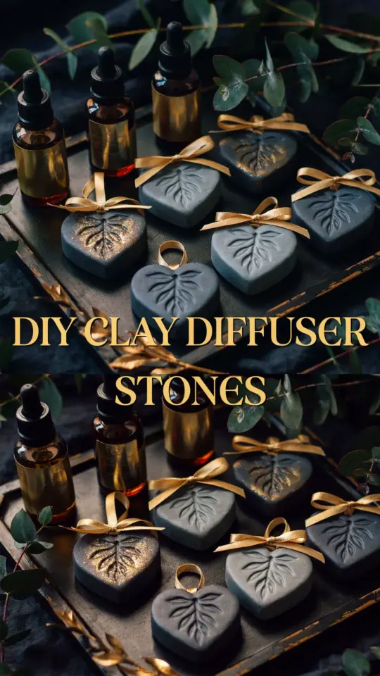 DIY Clay Diffuser Stones | Natural Long-Lasting Aromatherapy | Easy Handmade Essential Oil Diffuser