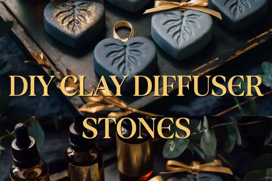 DIY Clay Diffuser Stones | Natural Long-Lasting Aromatherapy | Easy Handmade Essential Oil Diffuser