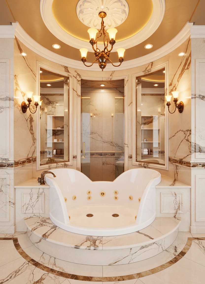 Luxurious Romantic Bathroom Design Ideas for Ultimate Spa Retreats