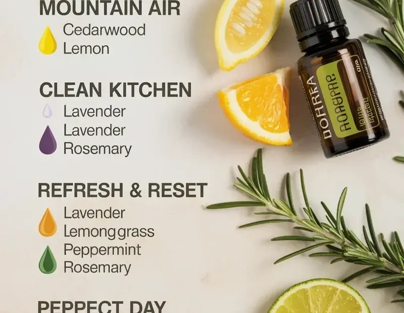 Rosemary Diffuser Blends - doTERRA Mountain Air & More Recipes for Your Diffuser