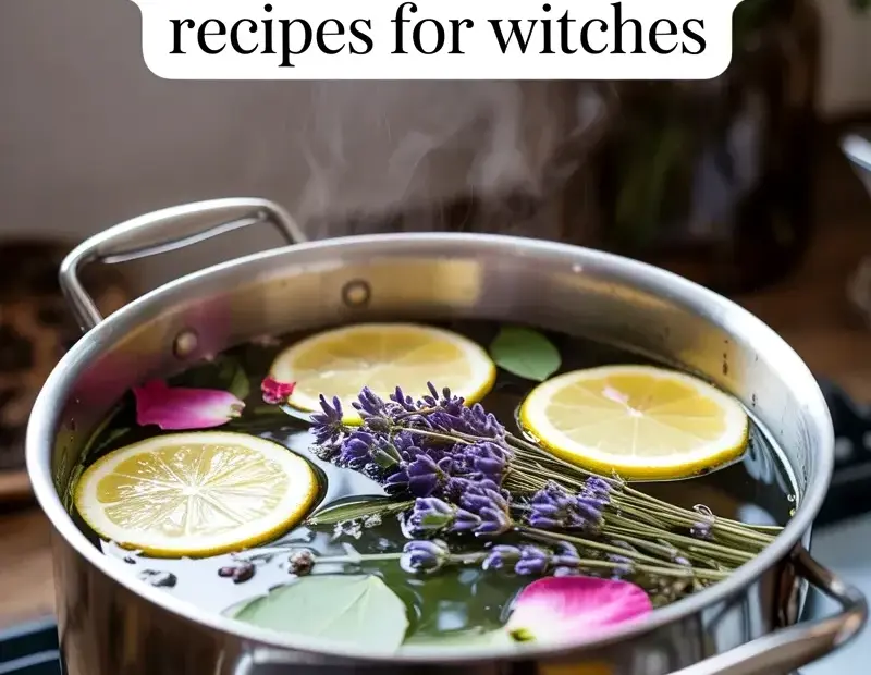 Cozy Stovetop Simmer Pot with Lemon Lavender & Rose Petals