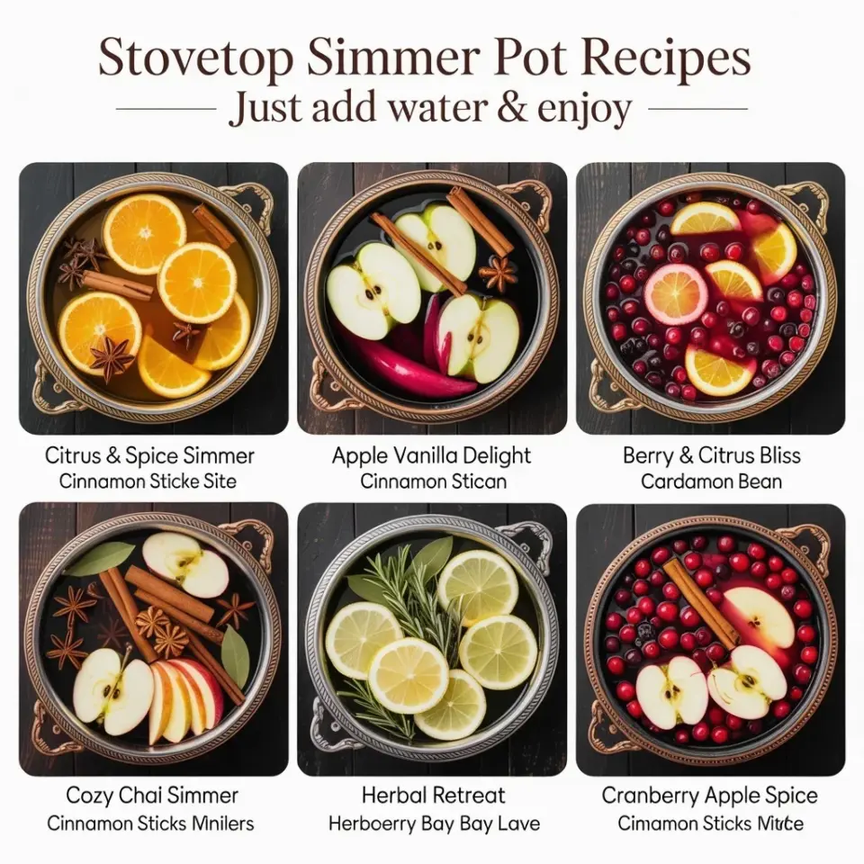 Stovetop Simmer Pots: Easy & Thoughtful Gift for a Naturally Scented Home