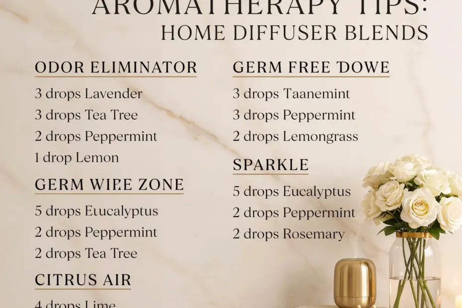 Aromatherapy Tips for Relaxation | Diffuser Blends to Calm Your Mind