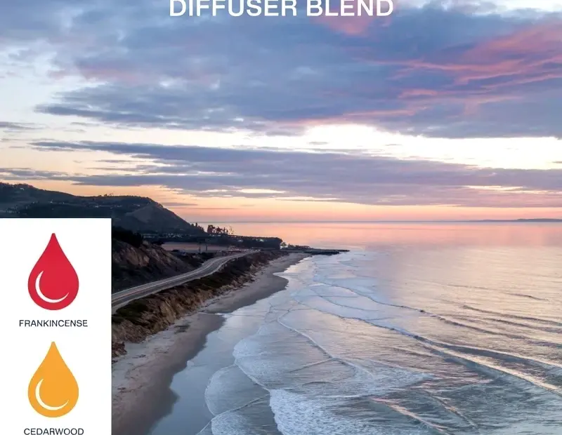California Coast Diffuser Blend for a Beachy Sunset Vibe ๐ | Young Living Summer Blend
