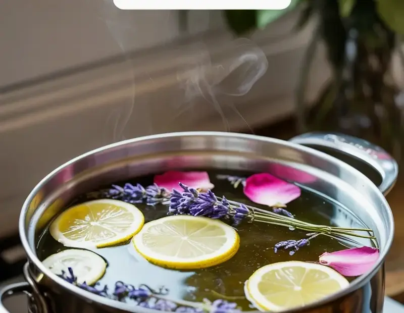 Homemade Simmer Pot Ideas: Budget Stovetop Potpourri with Citrus & Lavender