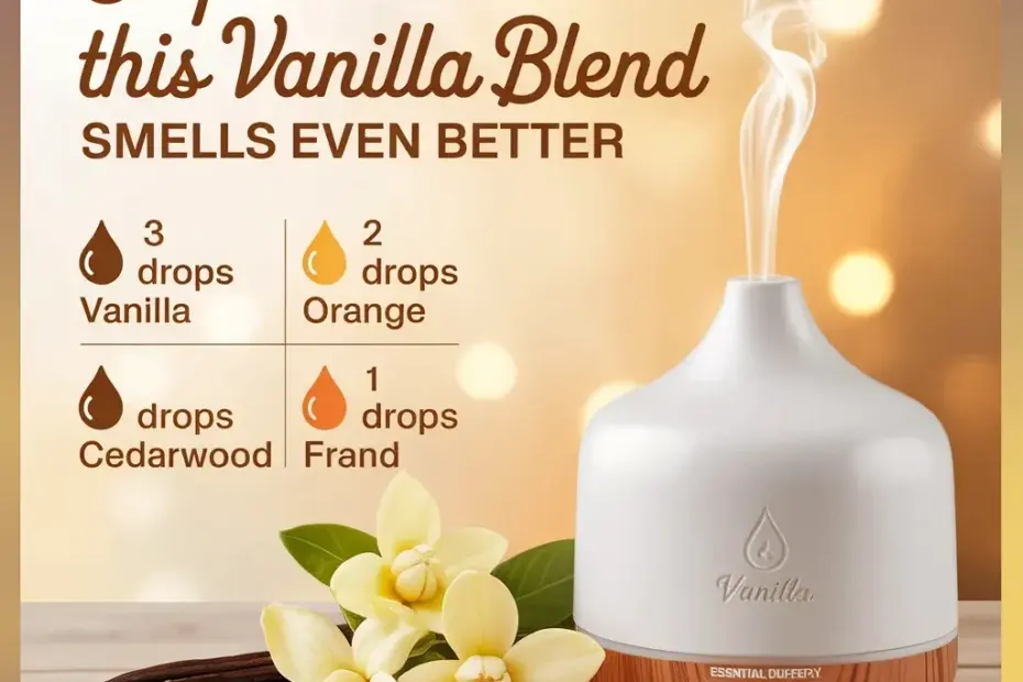 This Vanilla Blend Aromatherapy Diffuser Beats Candles - Here's Why