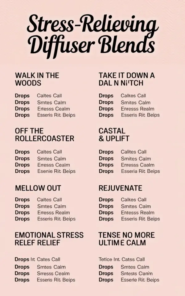 Stress-Relieving Diffuser Blends for Cozy Fall Evenings | 8 Essential Oil Recipes