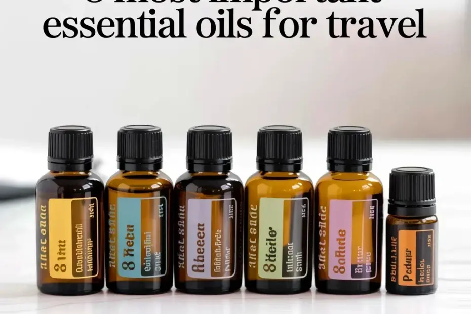 Traveling with Essential Oils? Here's My Easy Organizing Setup for Diffuser Oils